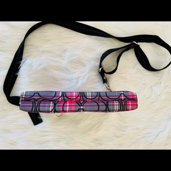 Coach Poppy Signature Tartan plaid crossbody handbag - Picture 5 of 7